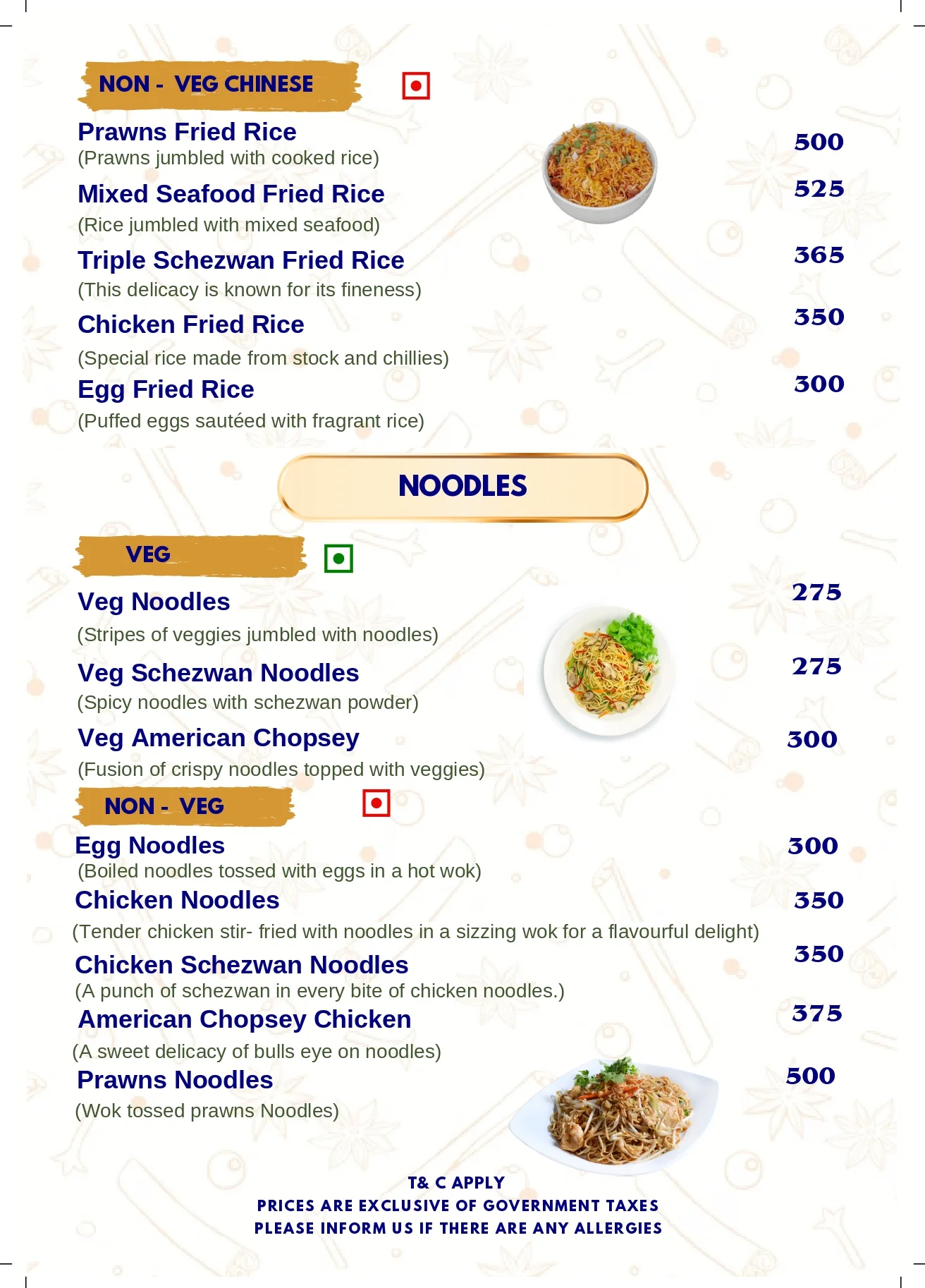 Highland Menu Sheet 019