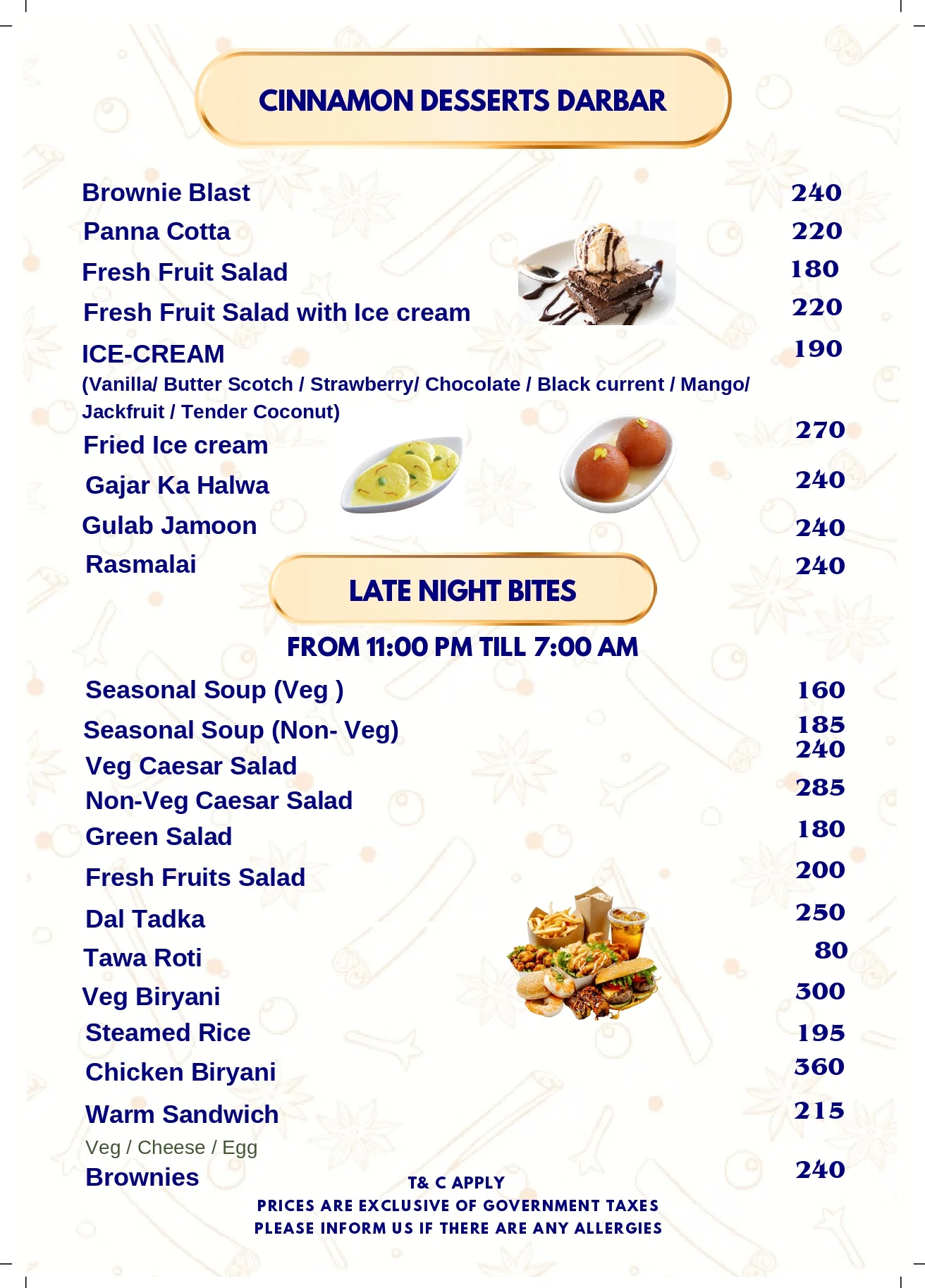 Highland Menu Sheet 022