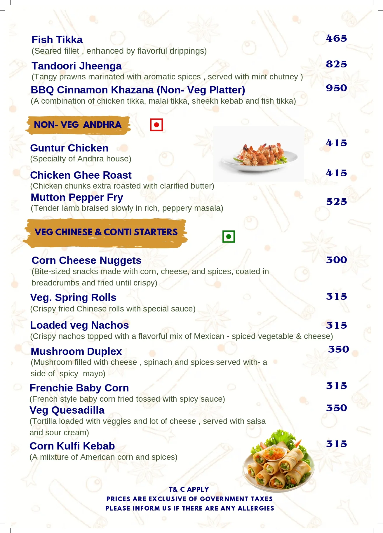 Highland Menu Sheet 08